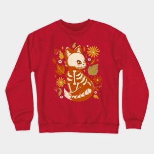 Fox Skeleton Crewneck Sweatshirt